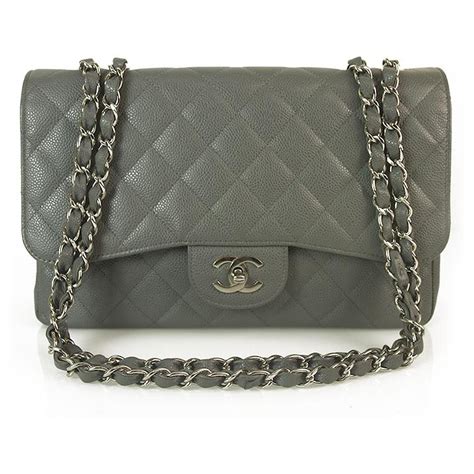 chanel gray caviar bag|CHANEL Caviar Quilted Medium Boy Flap Grey .